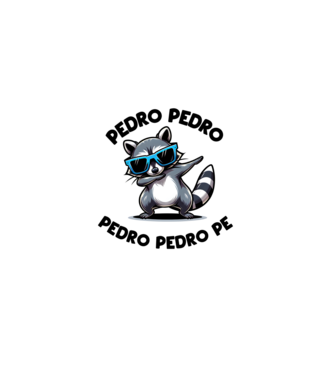 Pedro Pedro Mosómacis Mém minta fehér pólón