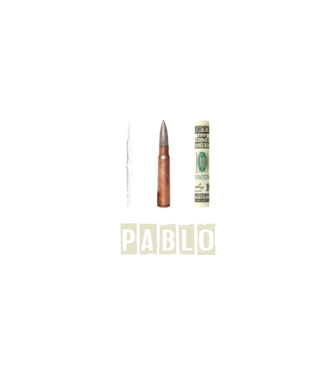 Pablo 2 minta homokszín pólón