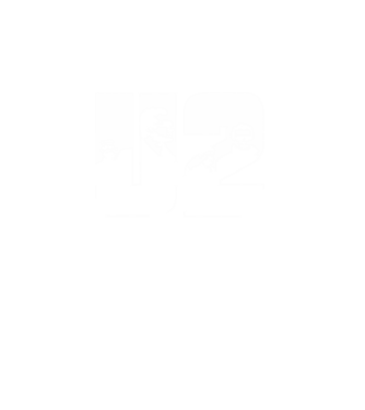 U2 minta türkiz pólón