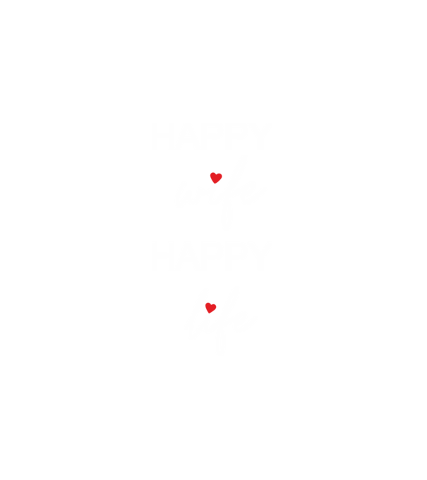 Happy Wife 2 minta fehér pólón