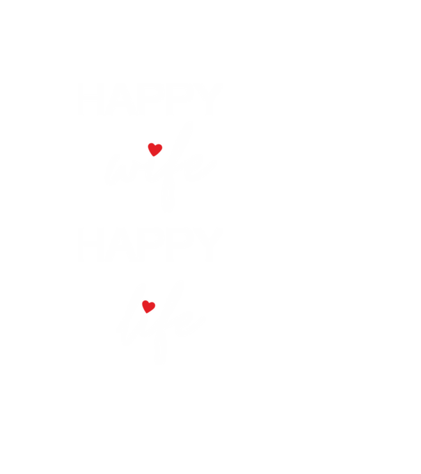 Happy Wife 2 minta fekete pólón