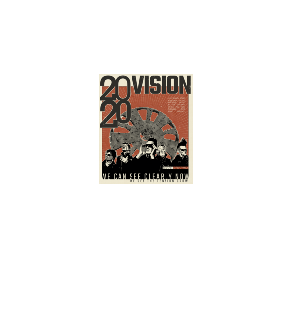 Die Krupps 2020 Vision minta fekete pólón
