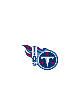 Titans 1 minta fekete pólón