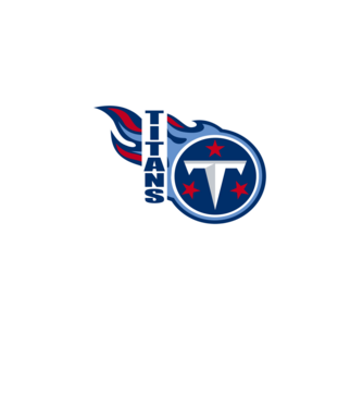 Titans 1 minta fekete pólón
