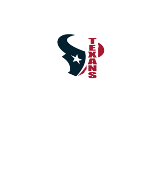 Texans 1 minta fehér pólón
