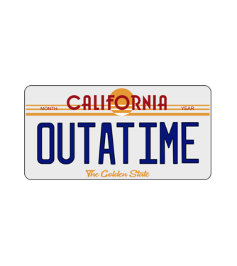 Outatime 1 minta fehér pólón