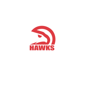 Hawks 1 minta fekete pólón