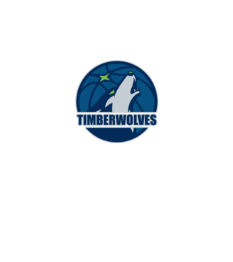 Minnesota Timberwolves minta fehér pólón