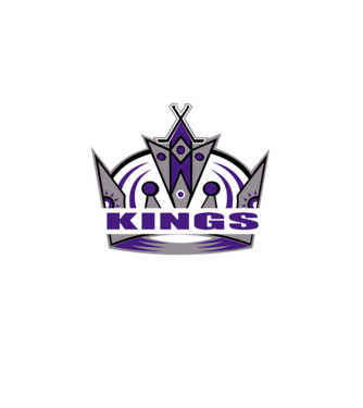 Kings 1 minta fekete pólón