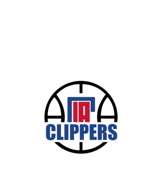 Clippers 1 minta fehér pólón