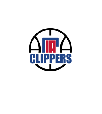 Clippers 1 minta fehér pólón
