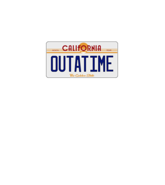 Outatime 1 minta világos rózsaszín pólón