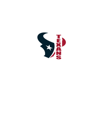Texans 1 minta fehér pólón