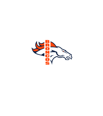 Broncos 1 minta homokszín pólón