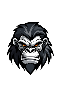Gray Gorilla minta világoskék pólón