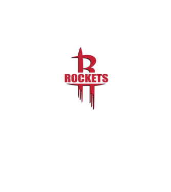 Rockets 1 minta fehér pólón