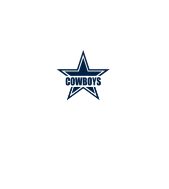 Dallas Cowboys minta fehér pólón