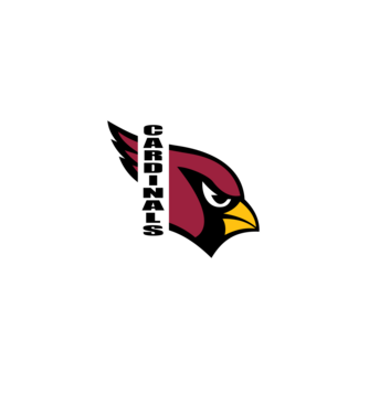 Cardinals 1 minta fekete pólón