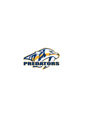 Predators 1 minta homokszín pólón