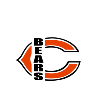 Bears 1 minta fehér pólón