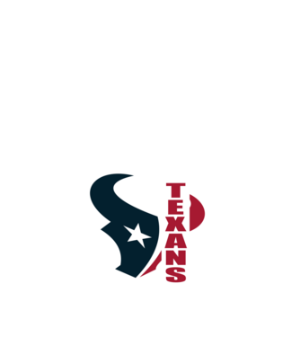 Texans 1 minta fehér pólón