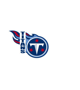 Titans 1 minta fekete pólón