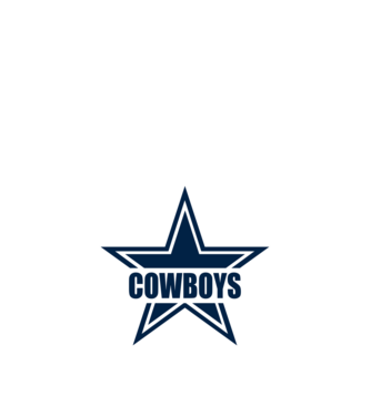 Dallas Cowboys minta fehér pólón