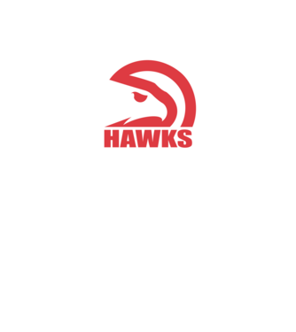 Hawks 1 minta fekete pólón