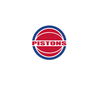 Pistons 1 minta fekete pólón