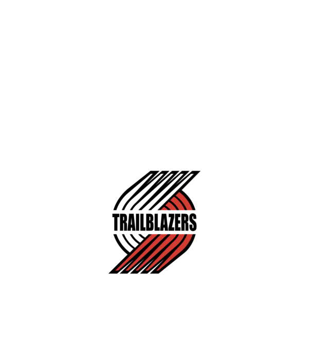 Trailblazers 1 minta fehér pólón