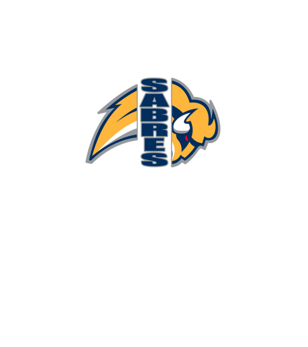 Sabres 1 minta világos rózsaszín pólón