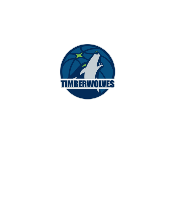 Minnesota Timberwolves minta királykék pólón