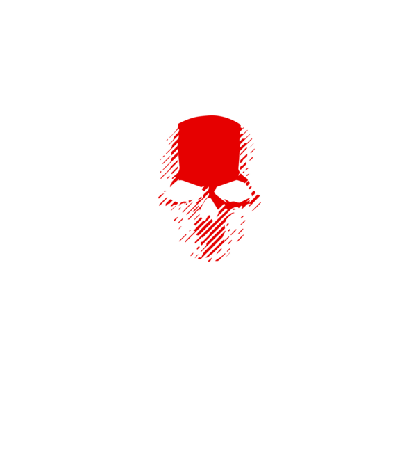 skull minta királykék pólón