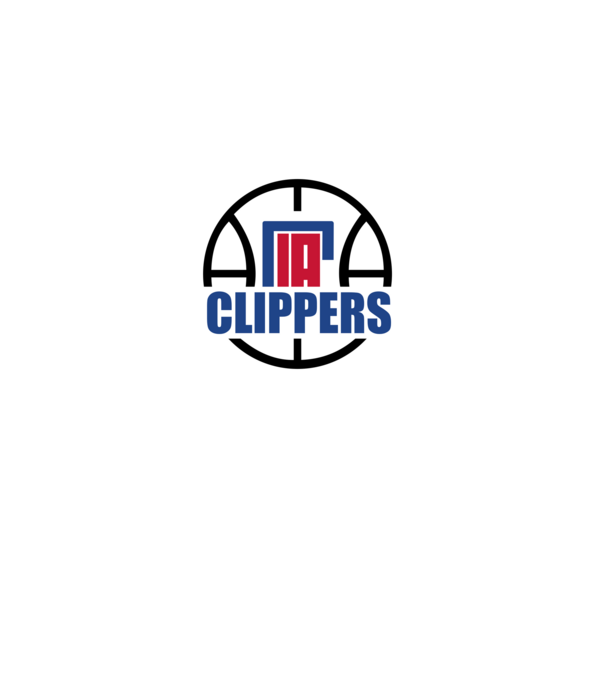 Clippers 1 minta fehér pólón