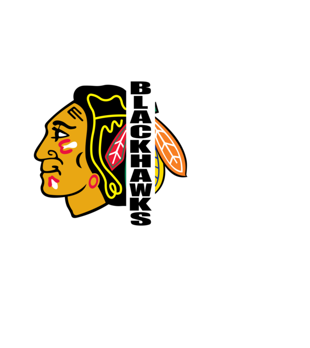 Chicago Blackhawks 1 minta fehér pólón