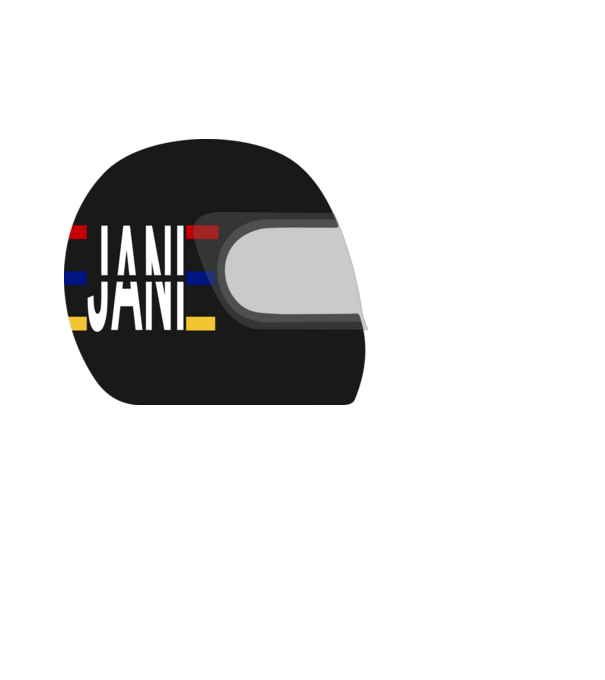 James Hunt sisak Jani minta fehér pólón