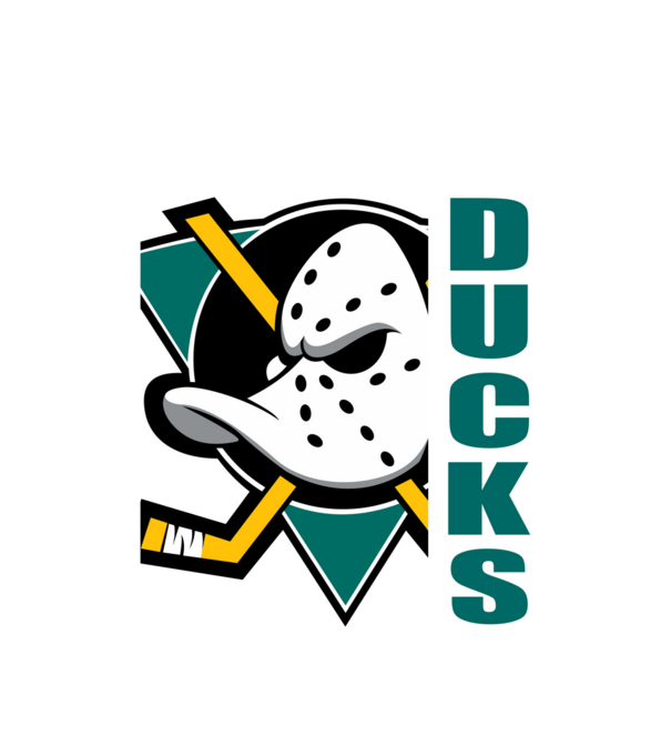 Anaheim Ducks minta fehér pólón
