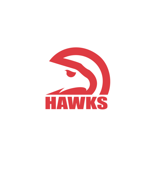 Hawks 1 minta fekete pólón