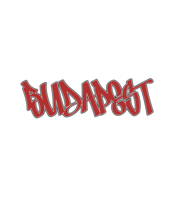 Budapest graf 1 minta fehér pólón