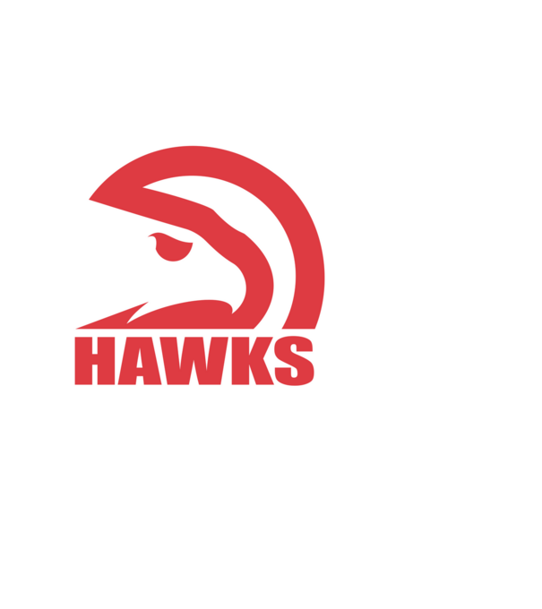 Hawks 1 minta fekete pólón