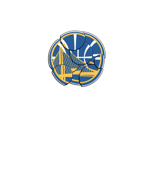 Warriors 1 minta sárga pólón