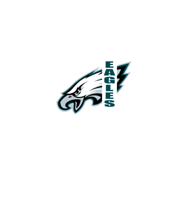 Eagles 1 minta farmerkék pólón