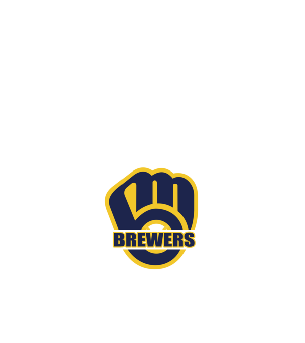 Brewers 2 minta fehér pólón