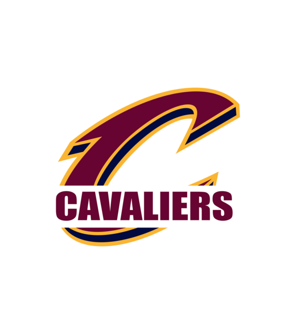 Cavaliers 1 minta fehér pólón