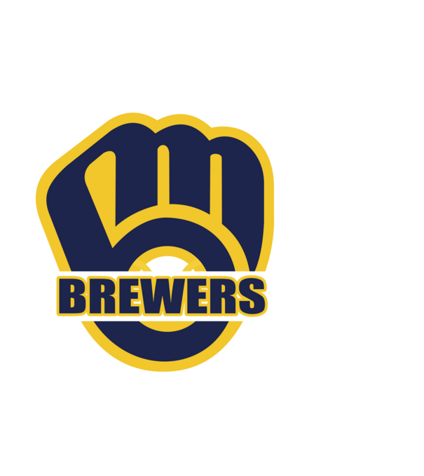 Brewers 2 minta világoskék pólón