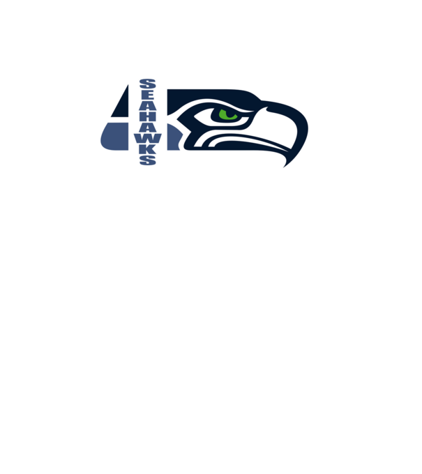 Seahawks 1 minta fekete pólón