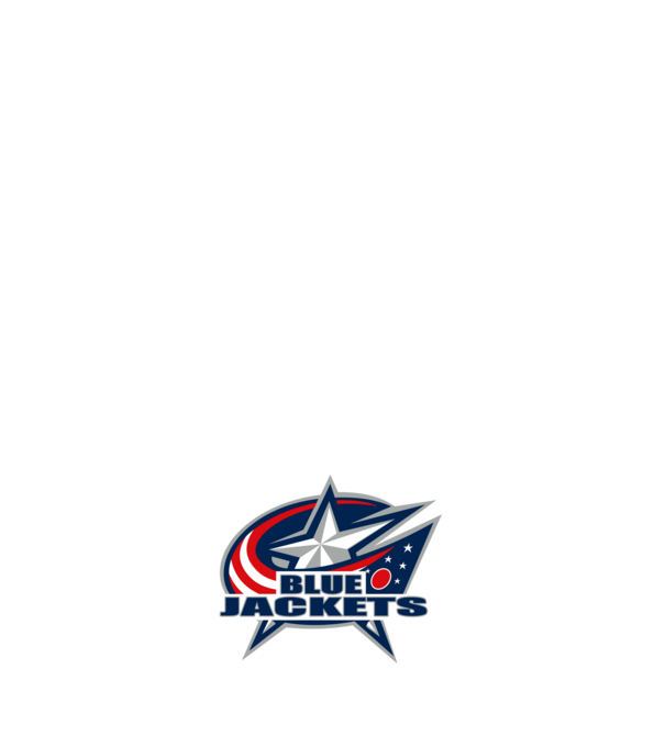 Blue Jackets 1 minta világos rózsaszín pólón