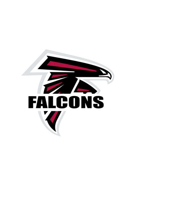 Falcons 1 minta fekete pólón