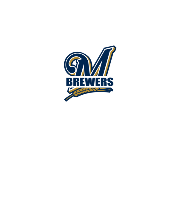 Brewers 1 minta királykék pólón