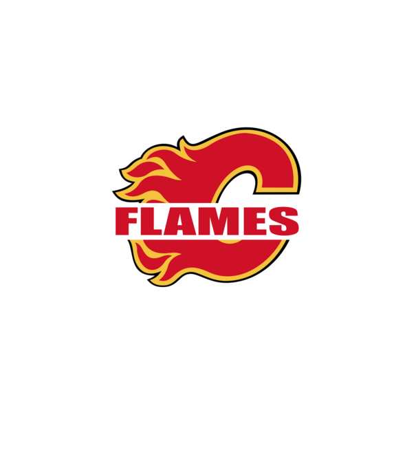 Flames 1 minta fekete pólón